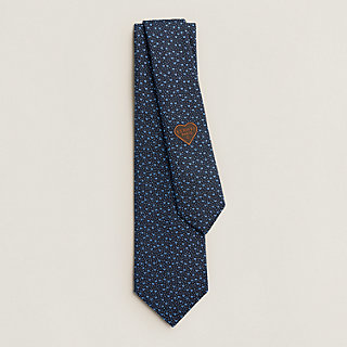 Coeurs Petillants tie - Blue | Hermès USA